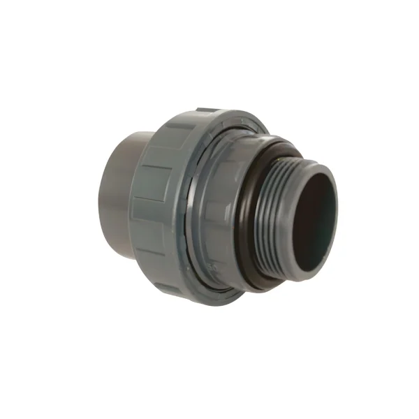 3 Piece Coupling 50 x 1 1/2" Male Thread, With O-Ring