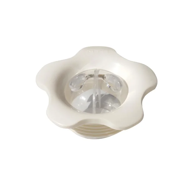Inlet nozzle (Double) 2 x 9 mm - Groove R 1 1/2", Acrylic Ball