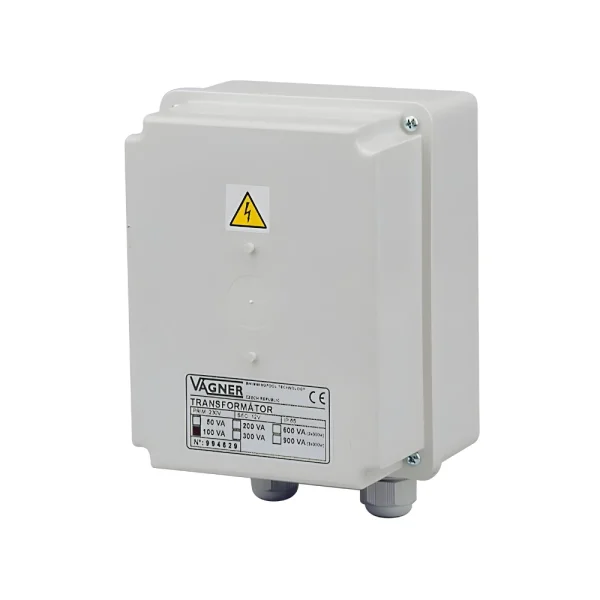 Safety transformer 230 V/12 V, 100 W