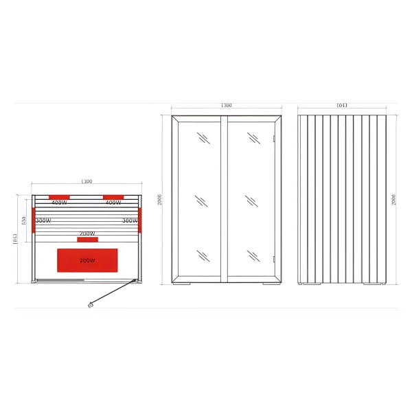Sauna HARVIA Onni S infrared