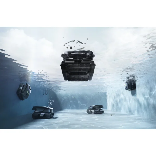 Beatbot AquaSense X reinigt Boden, Wände, Wasserlinie und Oberfläche des Pools