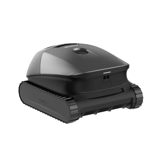 Grauer Beatbot Sora1 Poolroboter in seitlicher Ansicht
